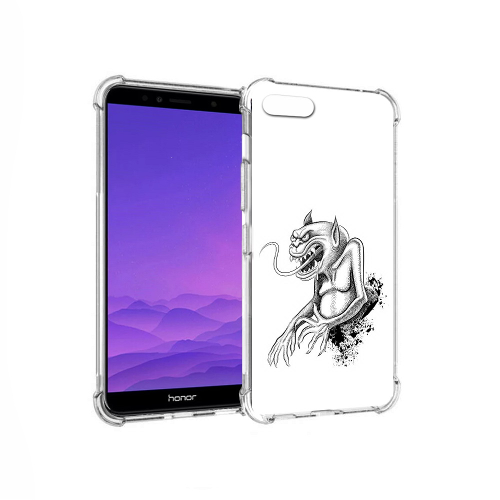 

Чехол MyPads Tocco для Honor 7A чорт (PT111206.25.692), Прозрачный, Tocco