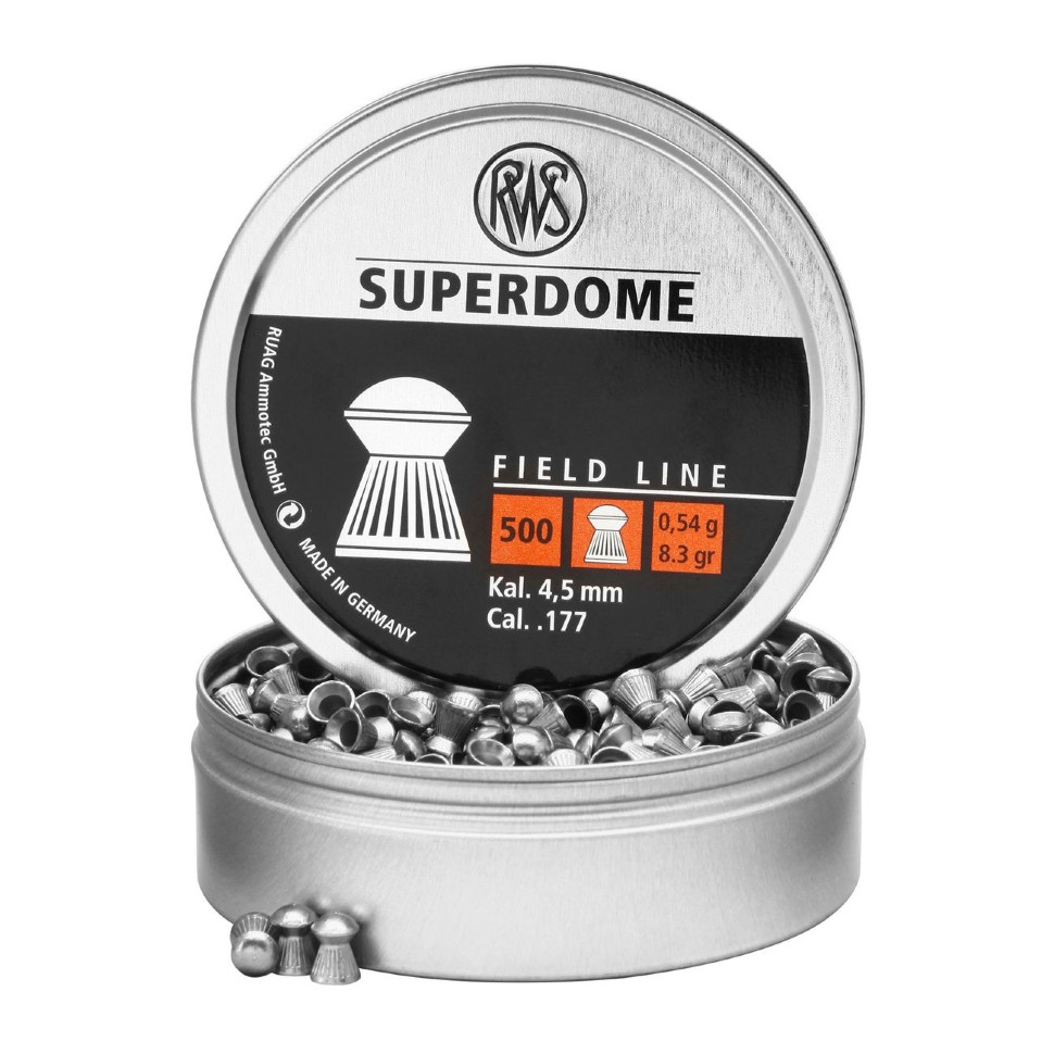 

Пули для пневматики RWS Superdome 4,5 мм, 500 шт., Superdome