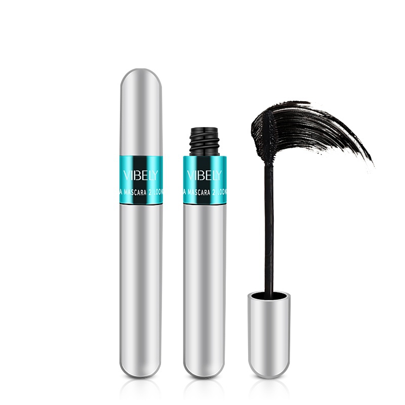 Тушь для ресниц с двойным эффектом VIBELY Silver Tube Mascara 4D