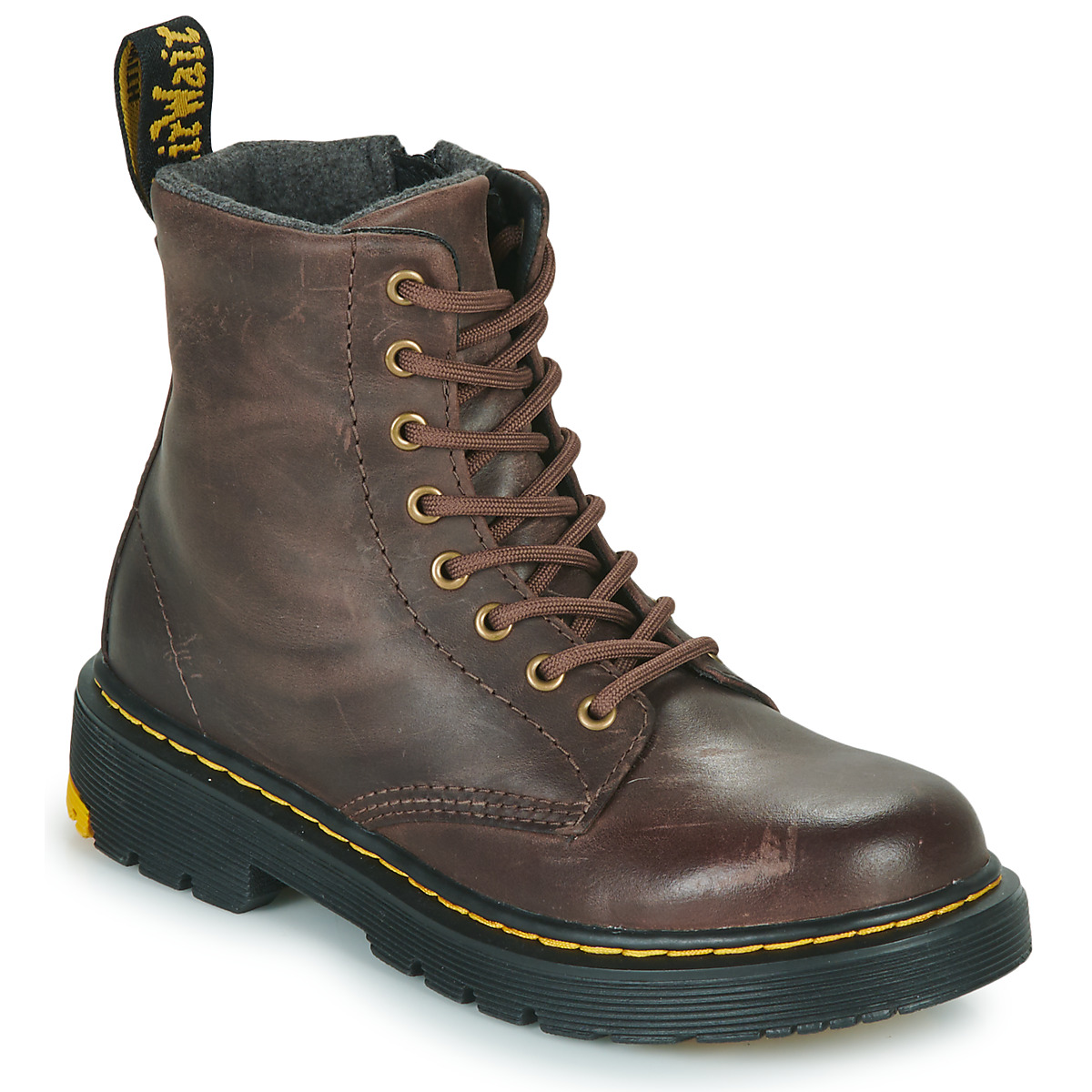 Ботинки детские Dr Martens 24940286, коричневый, 33