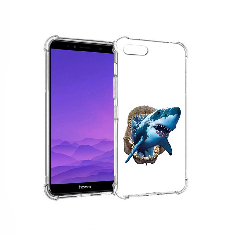 

Чехол MyPads Tocco для Honor 7A челюсти (PT111206.25.675), Прозрачный, Tocco