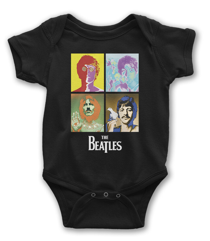 

Боди детское WILD CHILD The Beatles / Битлз, цв.черный р.80, The Beatles / Битлз