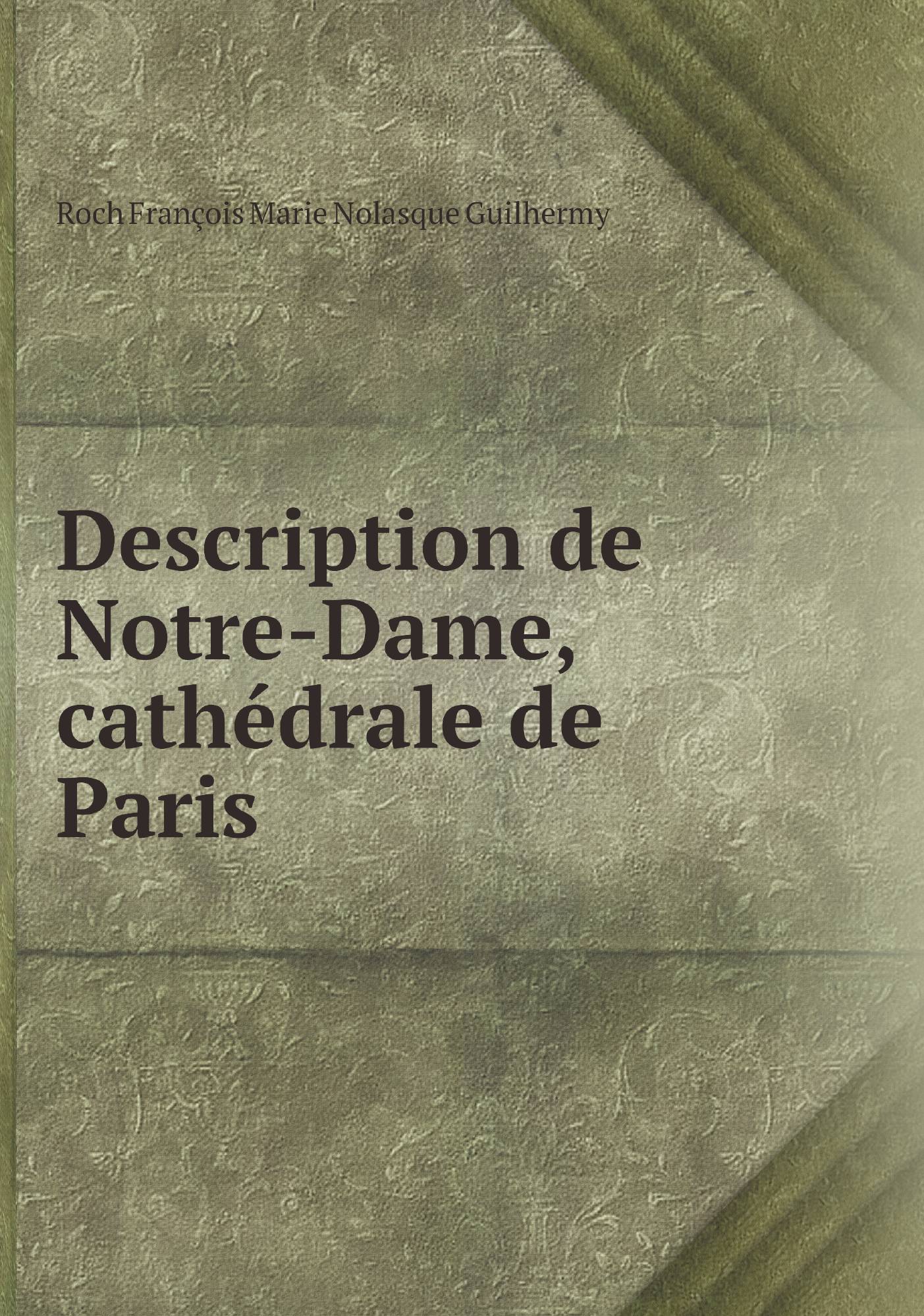 

Description de Notre-Dame, cathйdrale de Paris