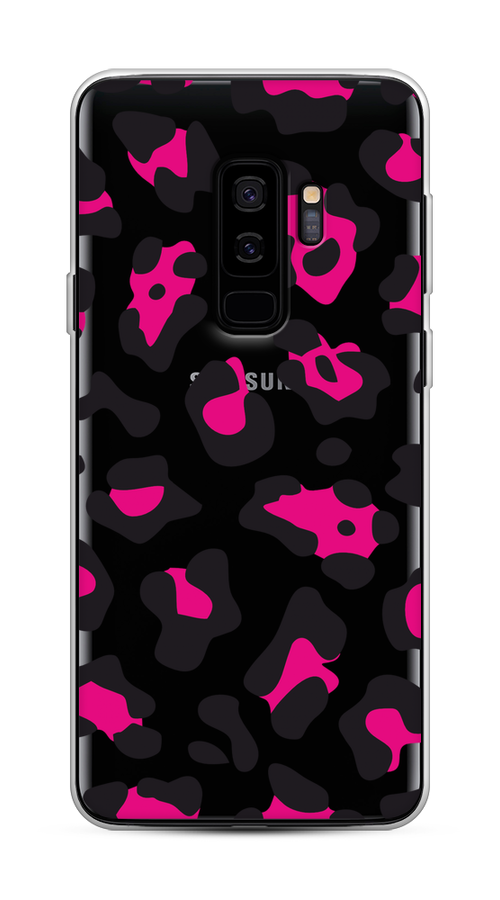 

Чехол на Samsung Galaxy S9 Plus "Pink cow spots", Черный;розовый, 25850-1