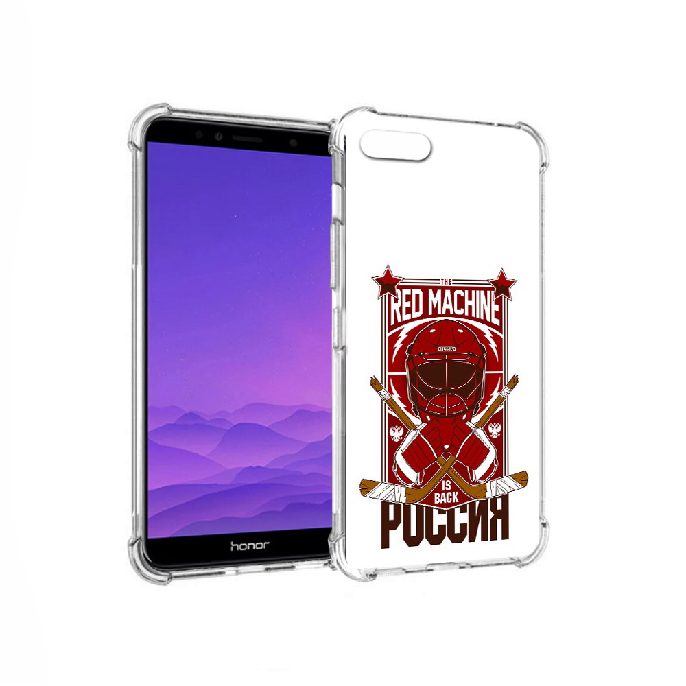 

Чехол MyPads Tocco для Honor 7A хоккей россия (PT111206.25.666), Прозрачный, Tocco