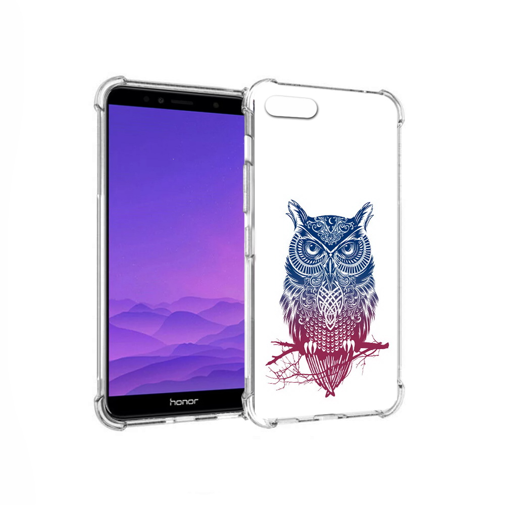 

Чехол MyPads Tocco для Honor 7A хиппи сова (PT111206.25.664), Прозрачный, Tocco