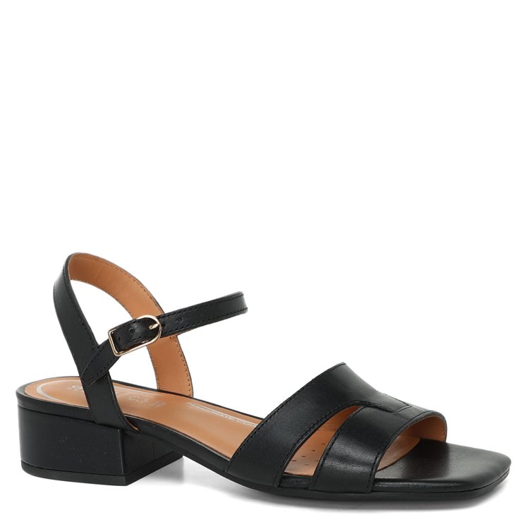 Босоножки женские GEOX D35RYA черные 40 EU