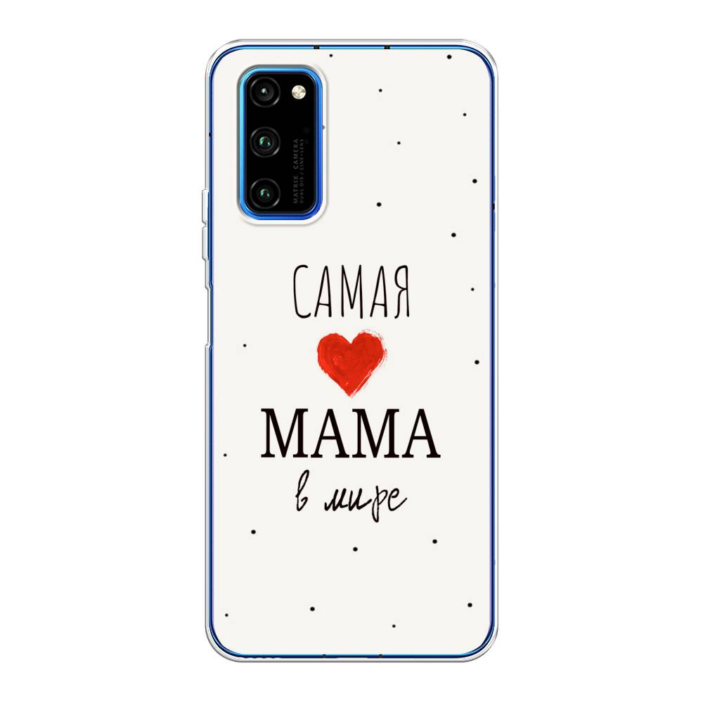 

Чехол Awog на Huawei Honor V30 Pro "Самая любимая мама", Красный;черный;бежевый, 611450-6