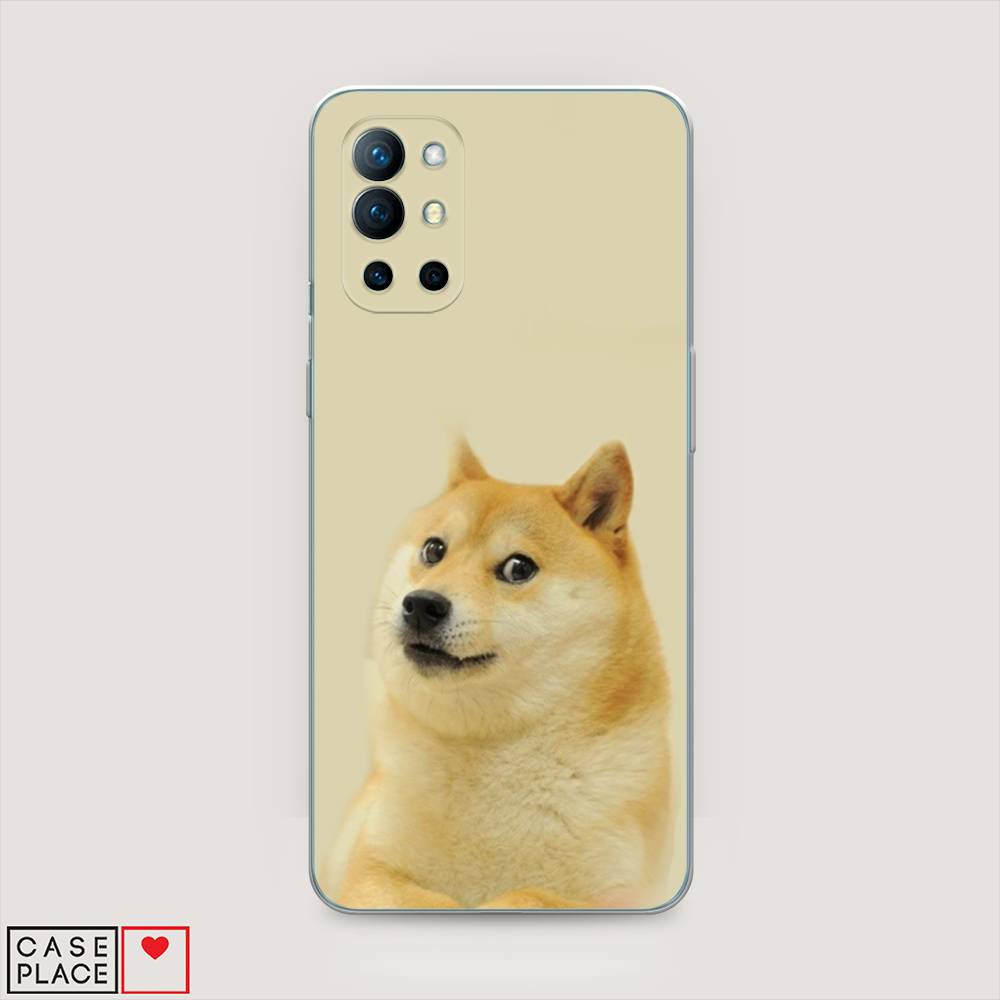 

Чехол Awog на OnePlus 9R / ВанПлас 9R "Собака подозревака", Коричневый;желтый;бежевый, 151650-9