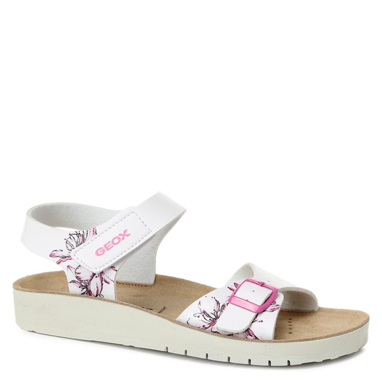 

Сандалии GEOX J SANDAL COSTAREI GI для девочек J15EAB белый 39р., J SANDAL COSTAREI GI