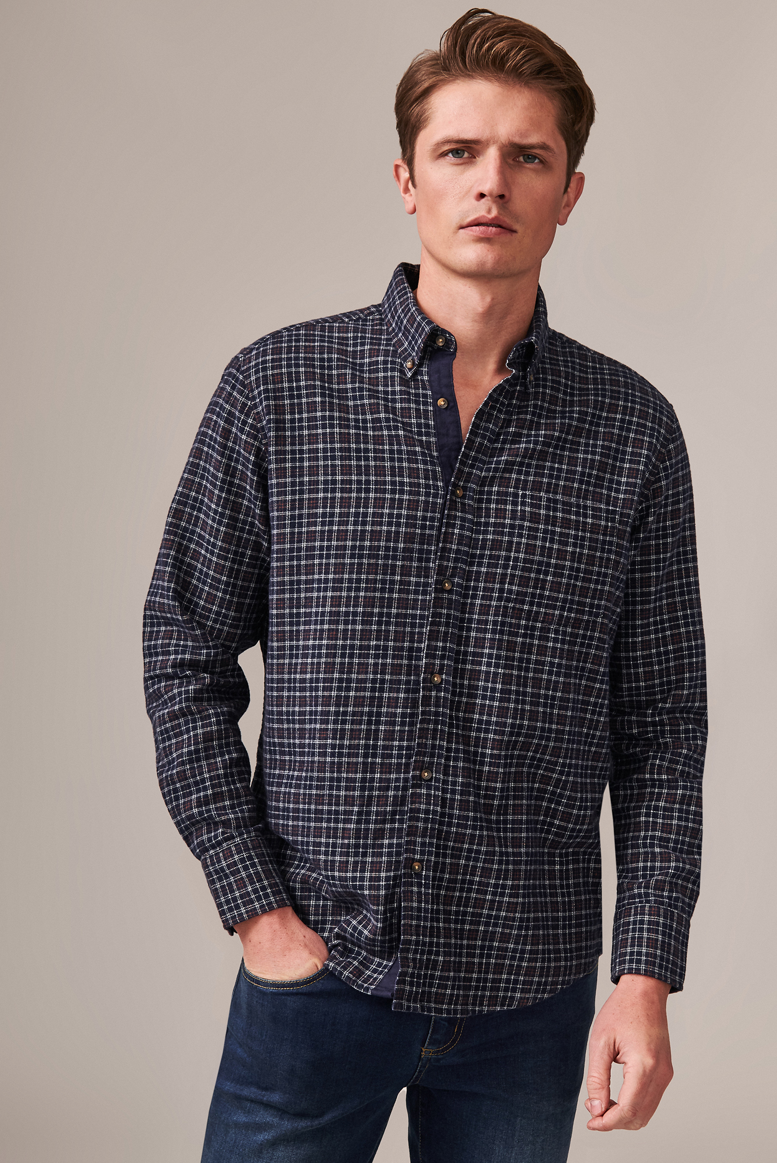 

Рубашка мужская TATUUM tatuum Z018482 синяя S, tatuum Z018482