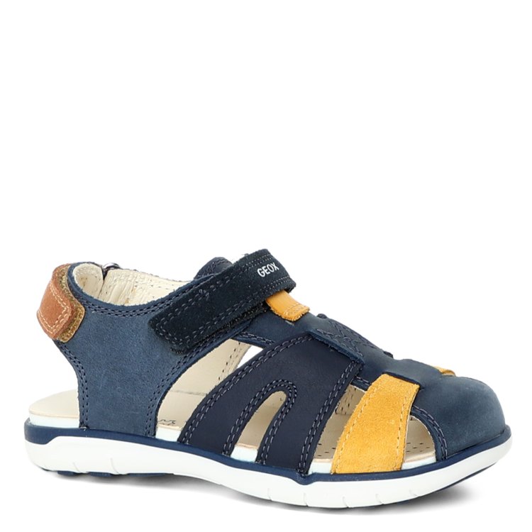 Сандалии GEOX B SANDAL DELHI BOY для мальчиков B354LA темно-синий 22р. kickers сандалии закрытые для мальчиков sandal 785456 30