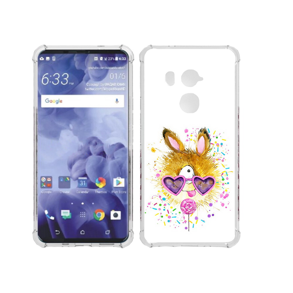

Чехол MyPads Tocco для HTC U11 Plus Чупя, Прозрачный, Tocco