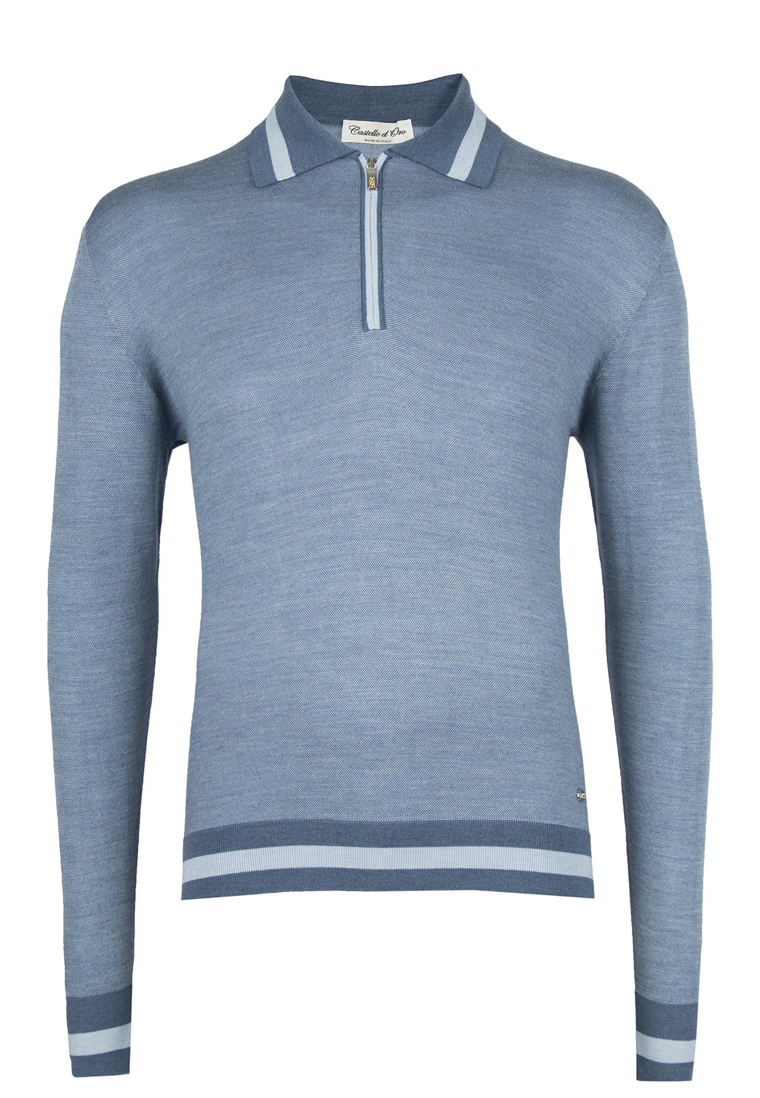 Джемпер мужской CASTELLO D\'ORO 121541 голубой 50 IT
