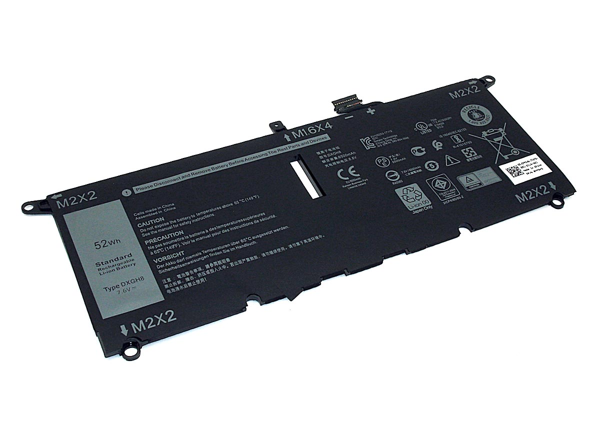 

Аккумулятор для ноутбука Dell XPS 13 9370 0H754V 7.6V 6500 mAh