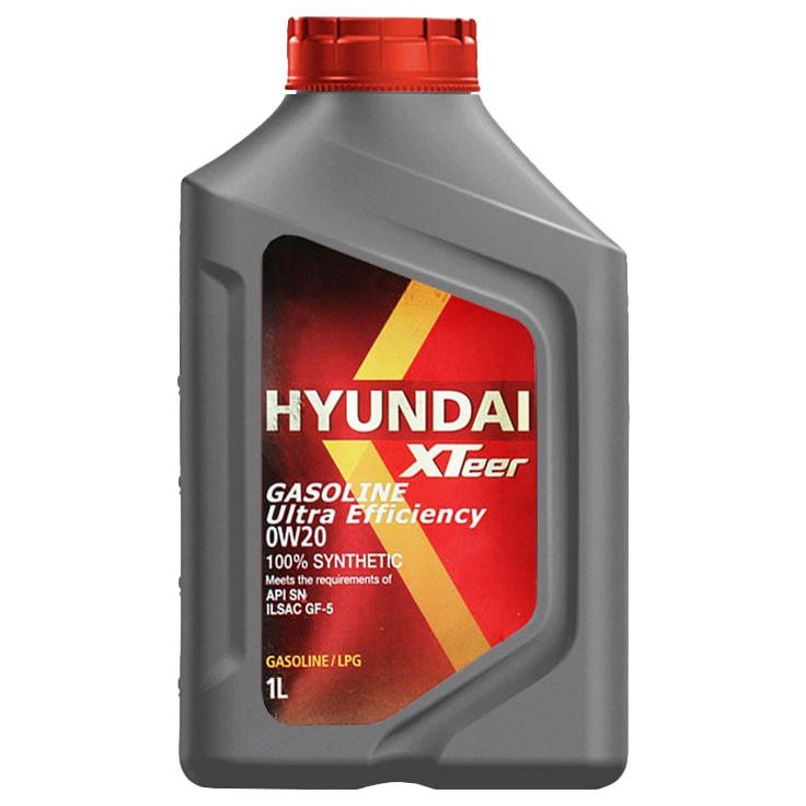 фото Масло моторное gasoline ultra efficiency 0w20, 1 л hyundai xteer