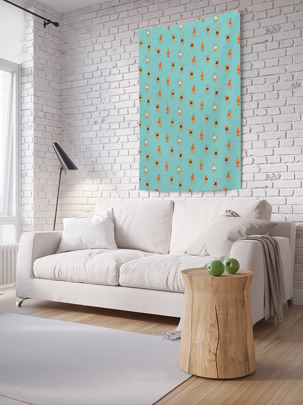

Вертикальное фотопанно на стену JoyArty Стили плавания 150x200 см, Стили плавания