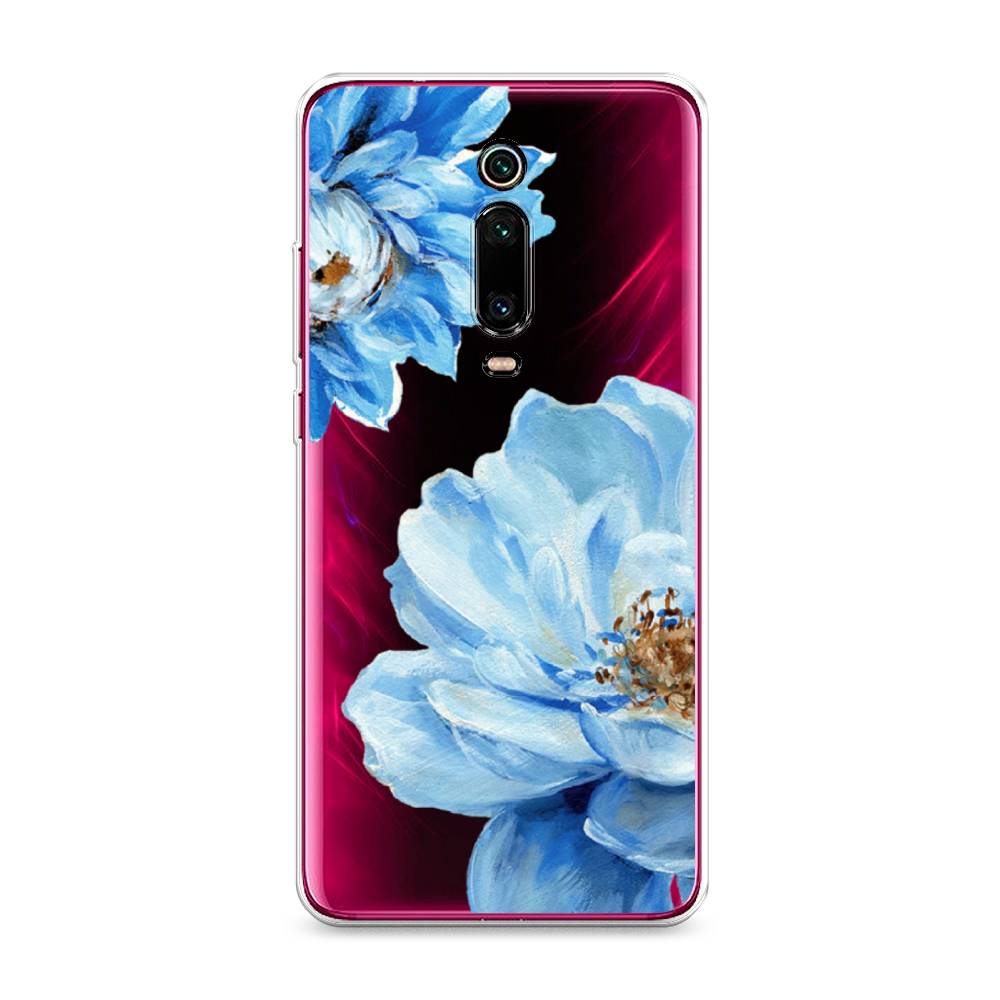 

Чехол Awog на Xiaomi Redmi K20 "Голубые клематисы", Разноцветный, 35550-8
