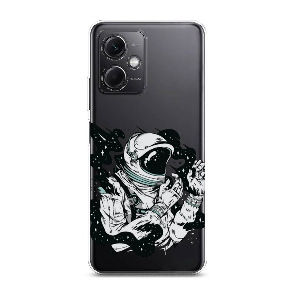 

Чехол Awog на Xiaomi Redmi Note 12 5G "Космонавт арт", Черный;бежевый;белый, 316950-7