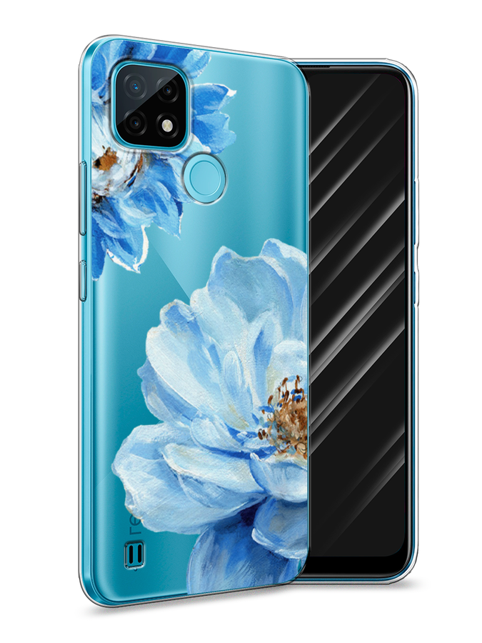 

Чехол Awog на Realme C21 "Голубые клематисы", Разноцветный, 254950-8