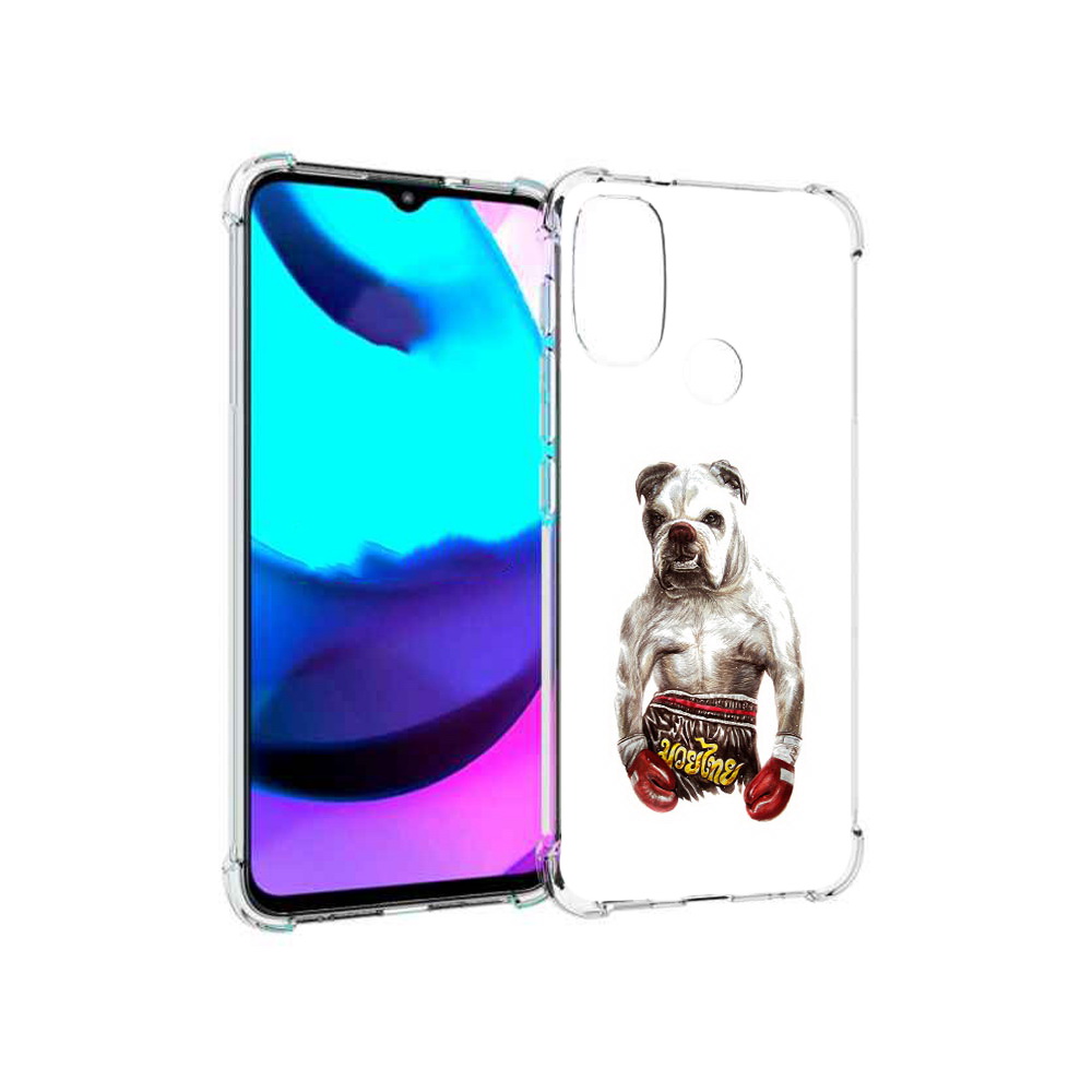 

Чехол MyPads Tocco для Motorola Moto E20 боксер (PT162039.356.243), Прозрачный, Tocco