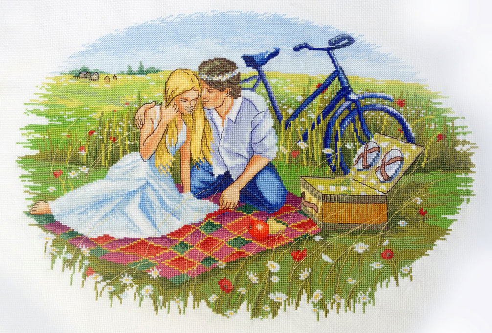 фото Набор для вышивания марья искусница "пикник", арт.08.004.05