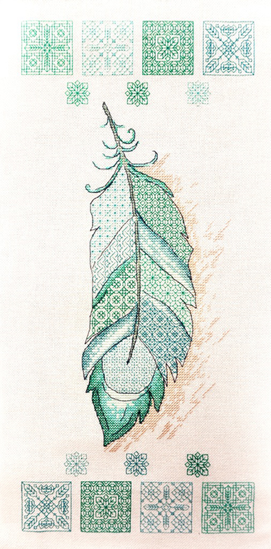 фото Набор для вышивания марья искусница "перышко", арт.14.003.02