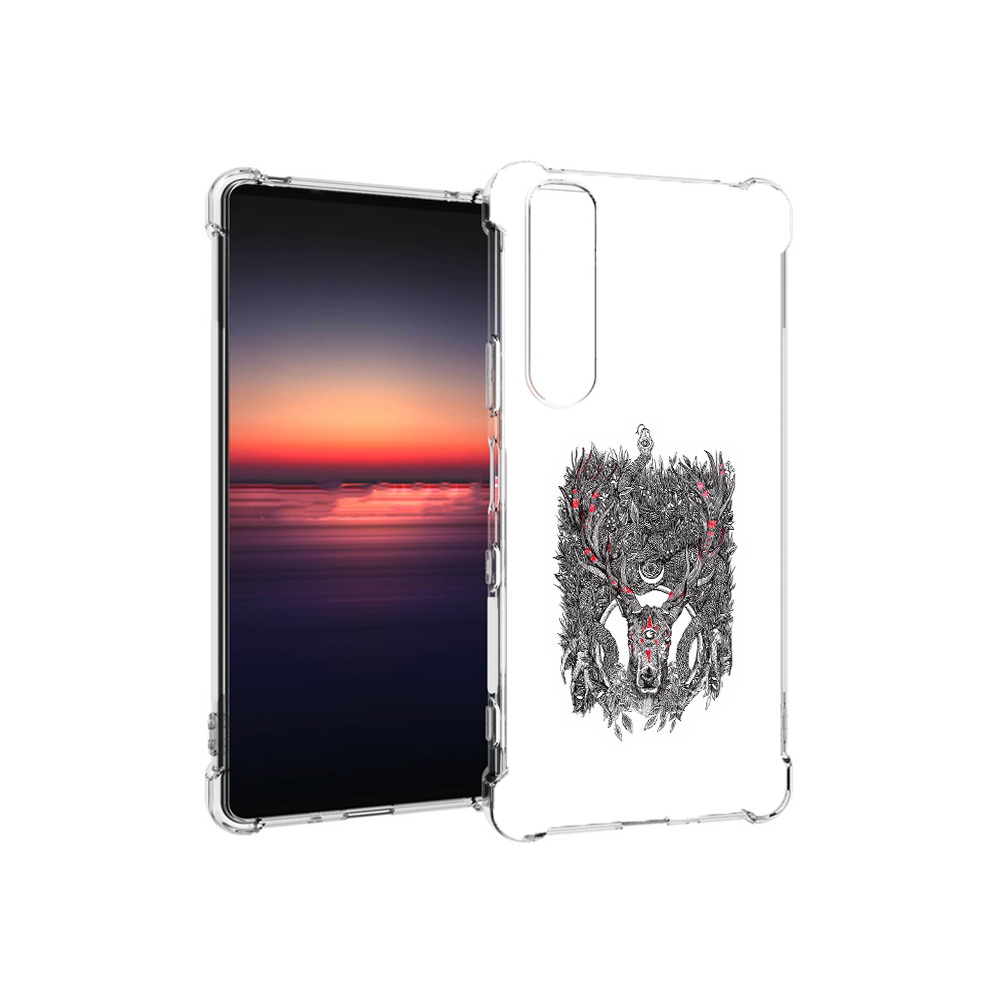 

Чехол MyPads Tocco для Sony Xperia 1 III Дизайнерские_676 (PT162368.229.67), Прозрачный, Tocco