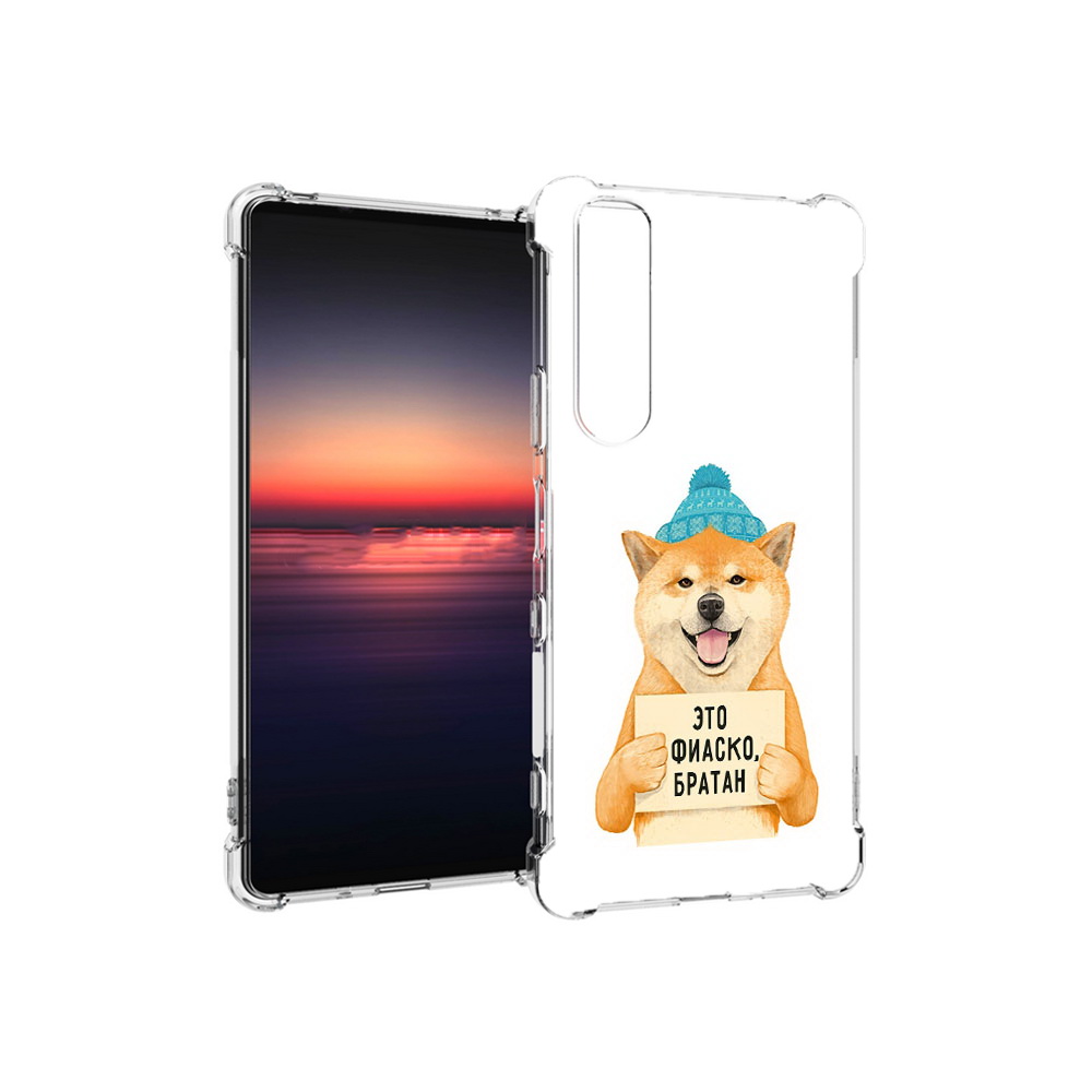 

Чехол MyPads Tocco для Sony Xperia 1 III фиаско (PT162368.229.656), Прозрачный, Tocco