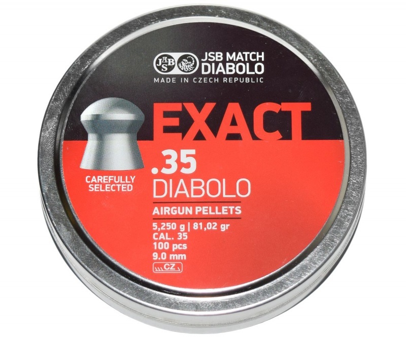 

Пули для пневматики JSB Diabolo Exact 9 мм (cal.38), 100 шт, Diabolo Exact