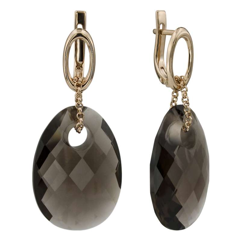 

Серьги из красного золота с раухтопазом ALORIS Серьги 1675Р, Серьги 1675Р