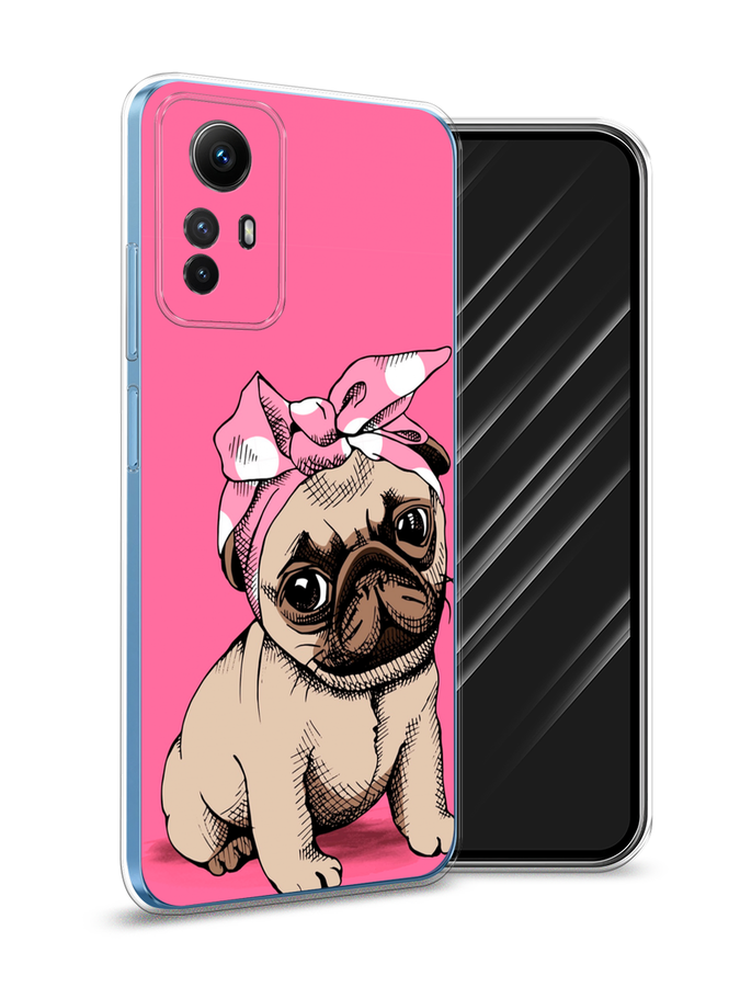 

Чехол Awog на Xiaomi Redmi Note 12S "Dog Pin-Up", Розовый;бежевый, 318950-2