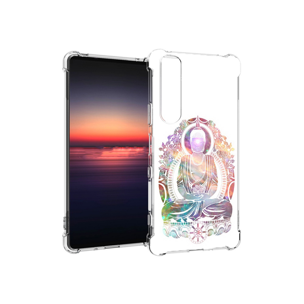 

Чехол MyPads Tocco для Sony Xperia 1 III умный мужчина абстракция (PT162368.229.651), Прозрачный, Tocco