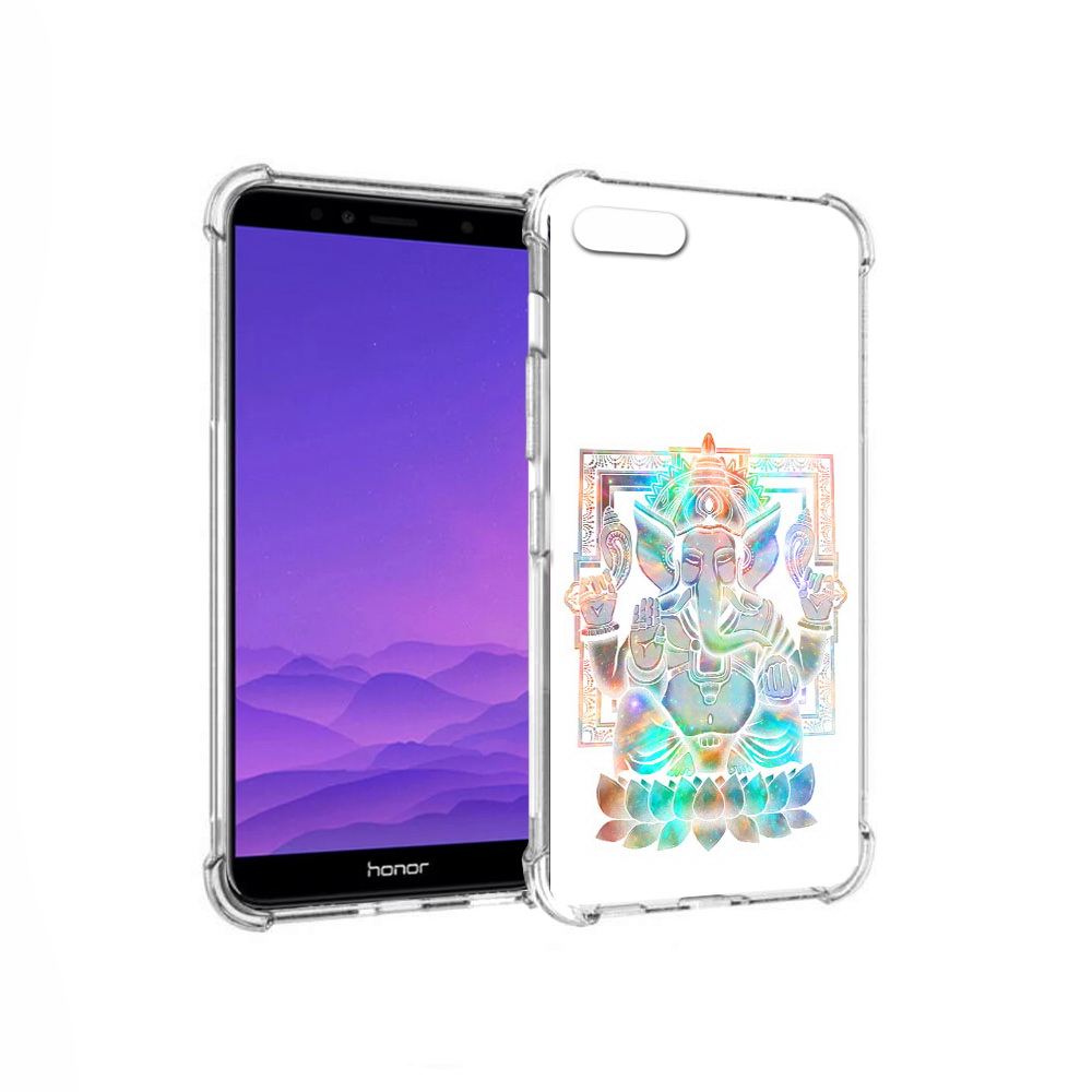 

Чехол MyPads Tocco для Honor 7A умный слон (PT111206.25.654), Прозрачный, Tocco