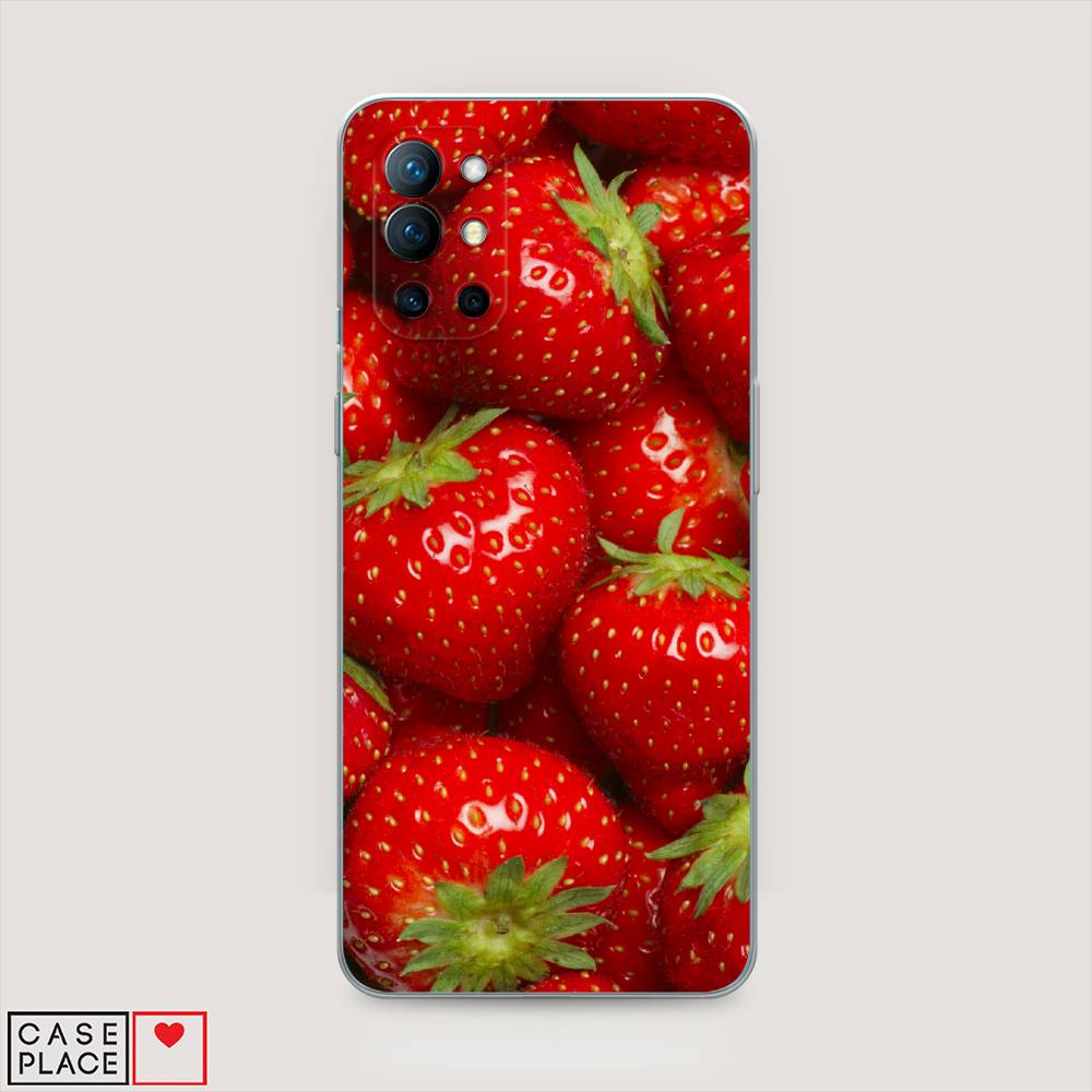 

Чехол Awog на OnePlus 9R / ВанПлас 9R "Клубника", Красный;зеленый, 151650-10