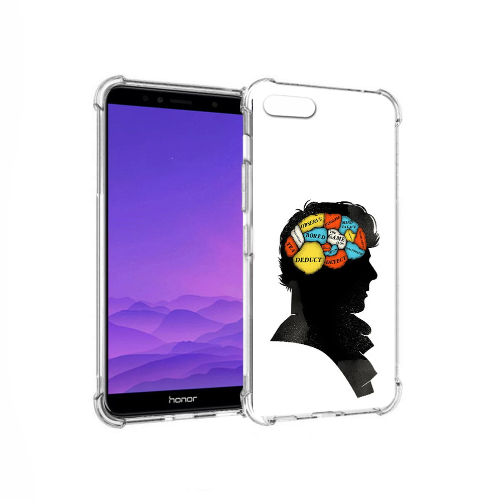 

Чехол MyPads Tocco для Honor 7A темный рисунок (PT111206.25.640), Прозрачный, Tocco