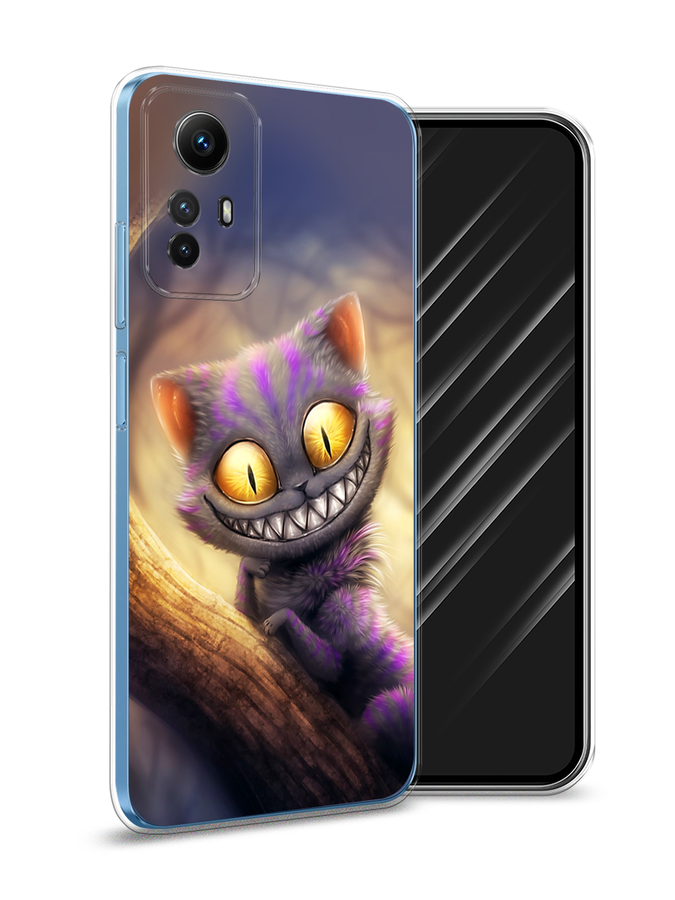 

Чехол Awog на Xiaomi Redmi Note 12S "Cheshire Cat", Фиолетовый;желтый, 318950-1