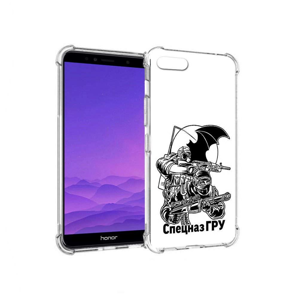

Чехол MyPads Tocco для Honor 7A спецназ гру (PT111206.25.618), Прозрачный, Tocco