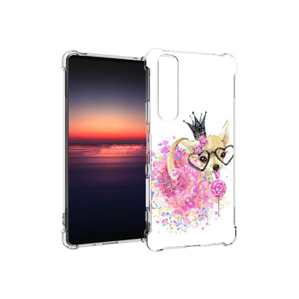 

Чехол MyPads Tocco для Sony Xperia 1 III сладкая принцесса (PT162368.229.606), Прозрачный, Tocco
