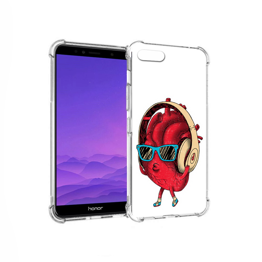 

Чехол MyPads Tocco для Honor 7A слушай сердце (PT111206.25.609), Прозрачный, Tocco