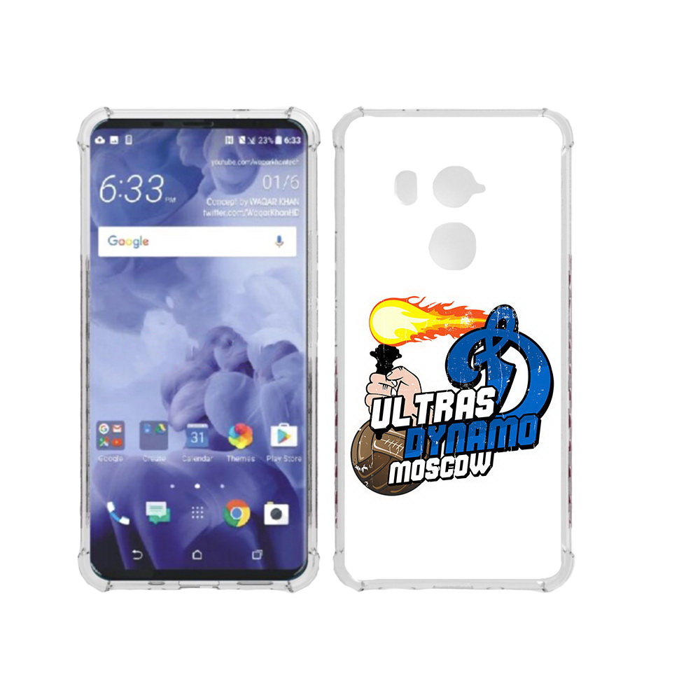 

Чехол MyPads Tocco для HTC U11 Plus ФК Динамо, Прозрачный, Tocco