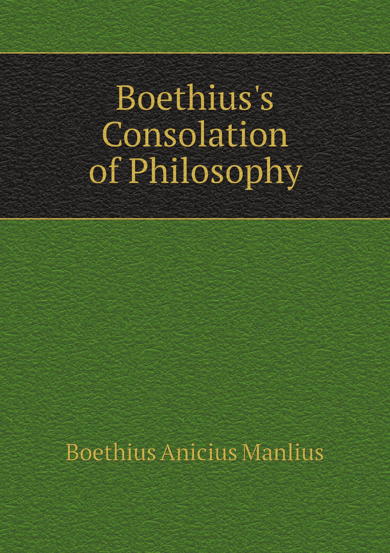 

Boethius's Consolation of Philosophy