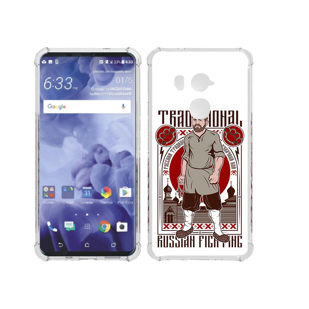 

Чехол MyPads Tocco для HTC U11 Plus Традициональный мужчина, Прозрачный, Tocco