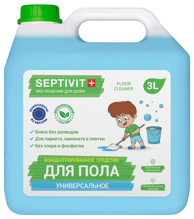 фото Средство для пола универсальное septivit premium 3л