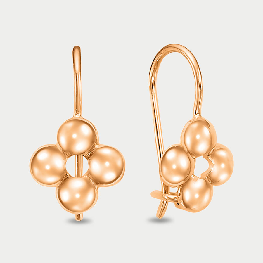 

Серьги из розового золота Delta 2204689, 2204689
