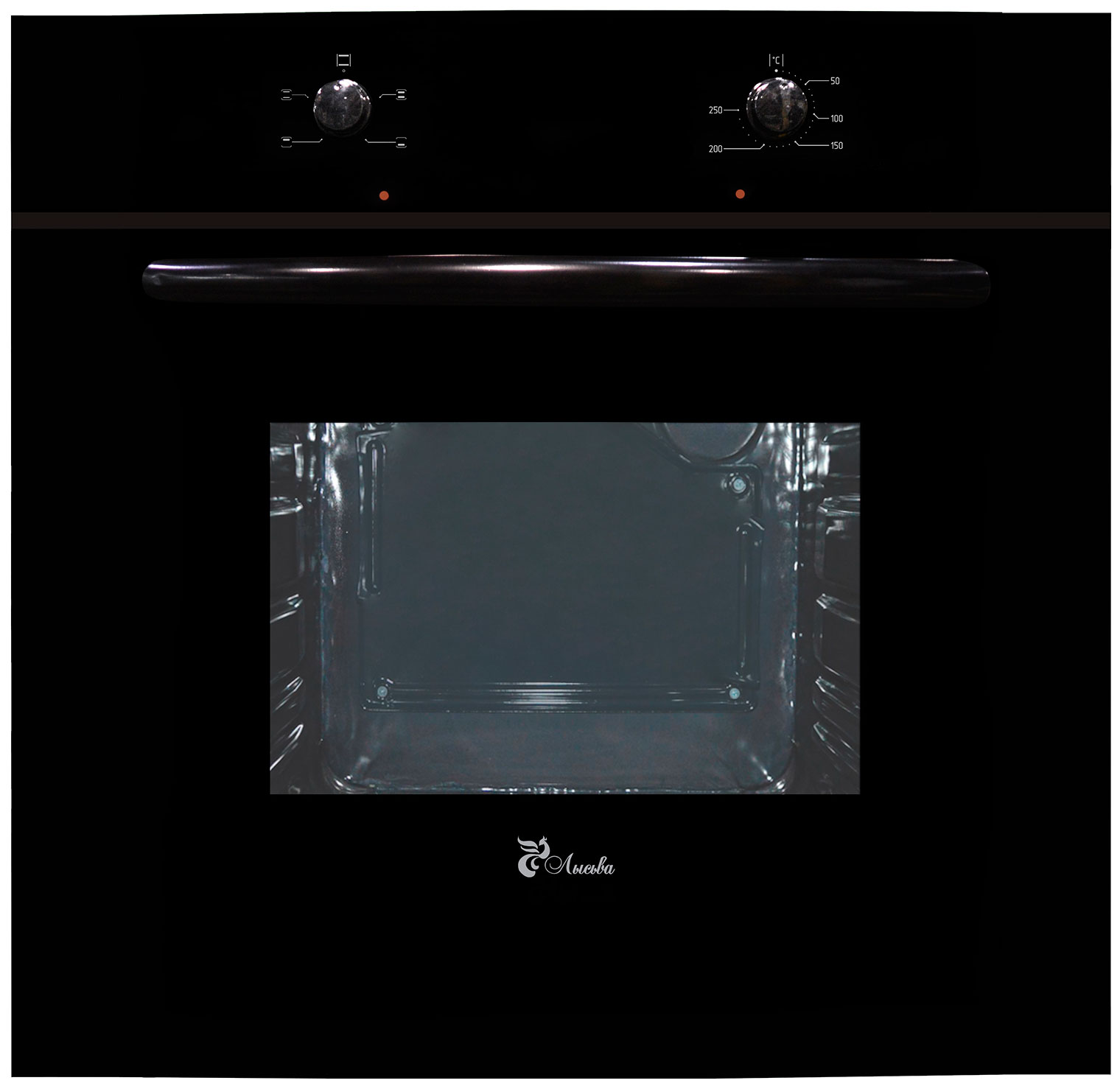 Встраиваемый электрический духовой шкаф Лысьва ER0001G00 Black Black встраиваемый электрический духовой шкаф kuppersbusch bp 6550 0 s5 black velvet