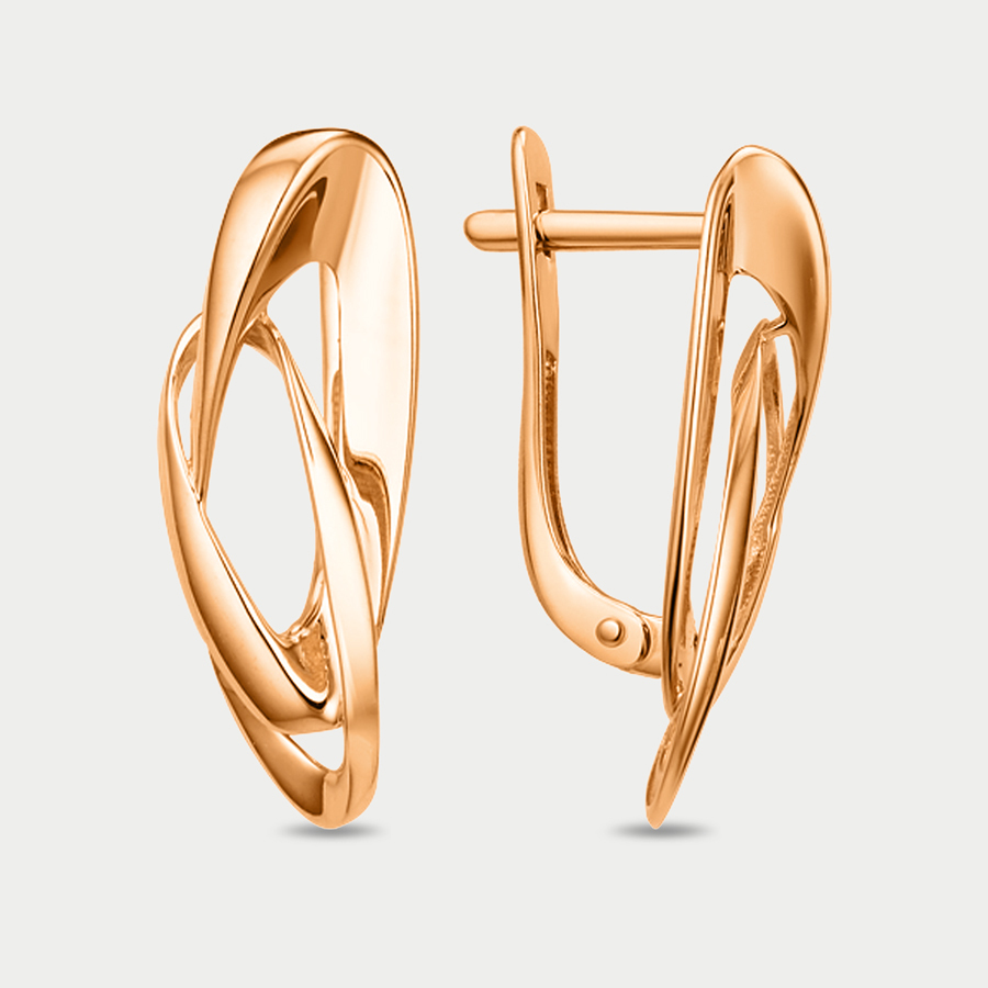 

Серьги из розового золота Династия 012072-1000, 012072-1000