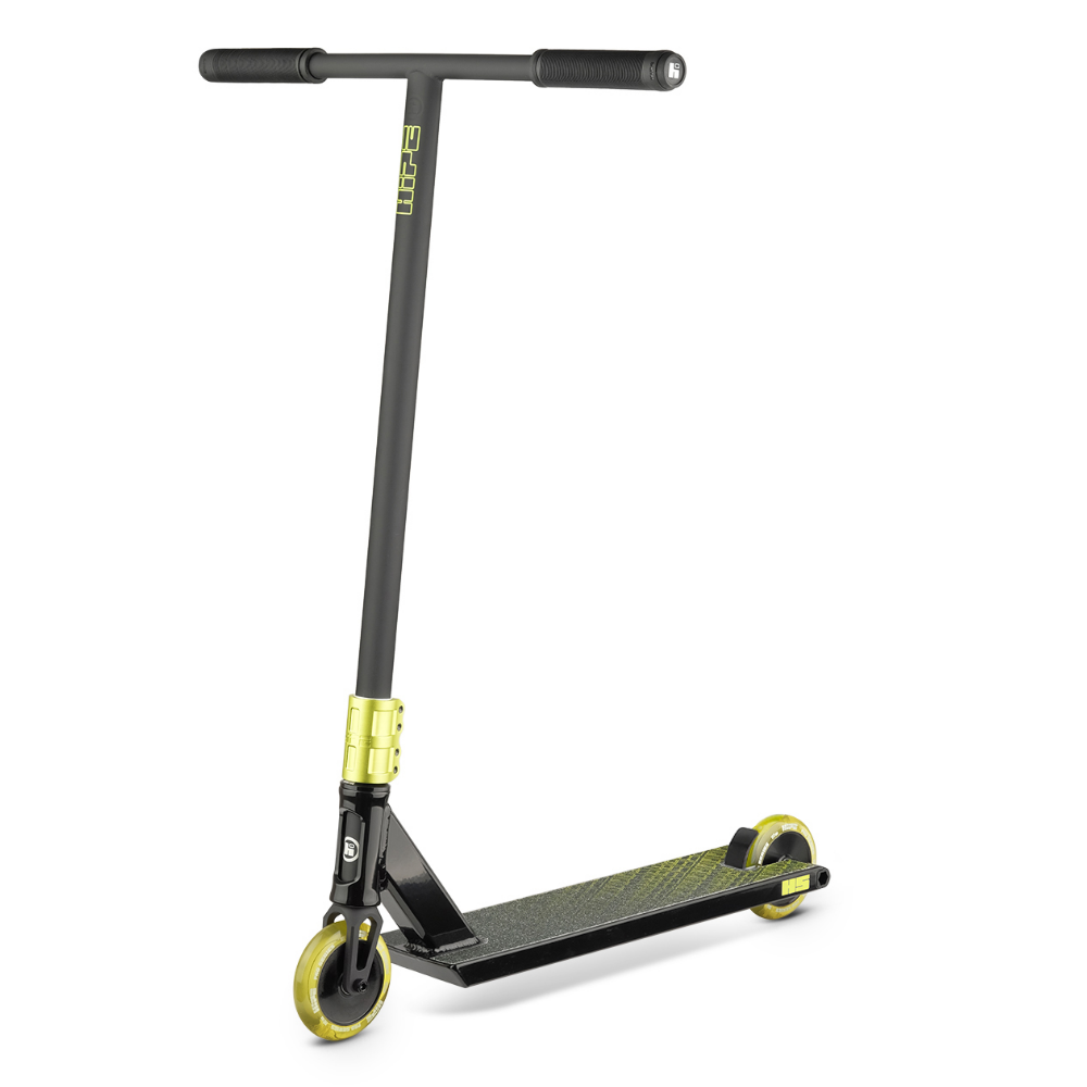 Трюковой самокат Hipe H5 black/lime 2023