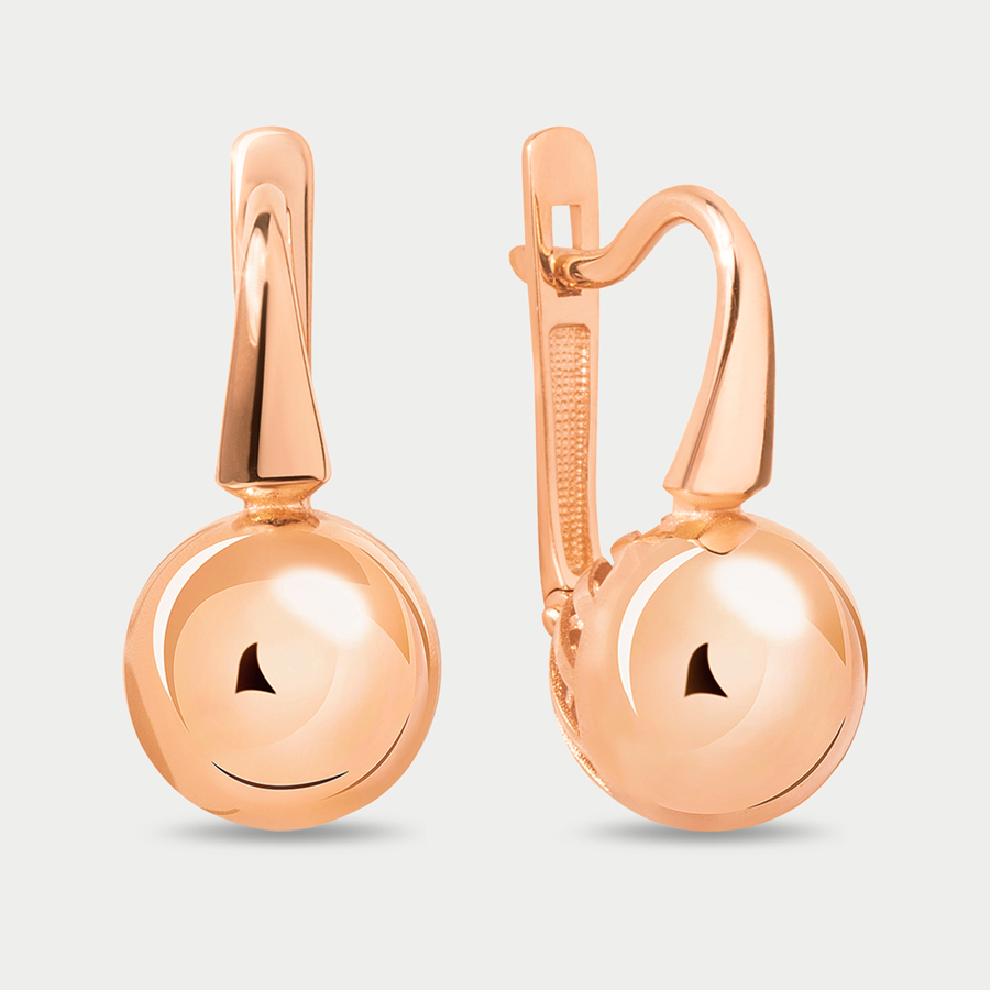 

Серьги из розового золота Династия 902202-1000, 902202-1000