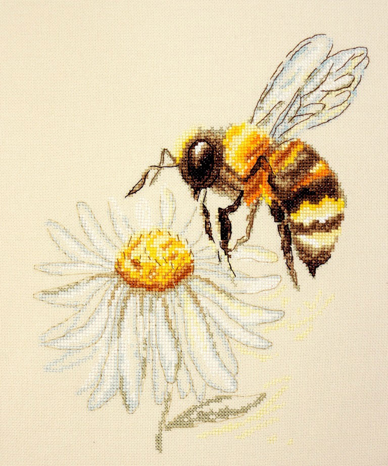 фото Набор для вышивания марья искусница "пчела", арт.03.015.09